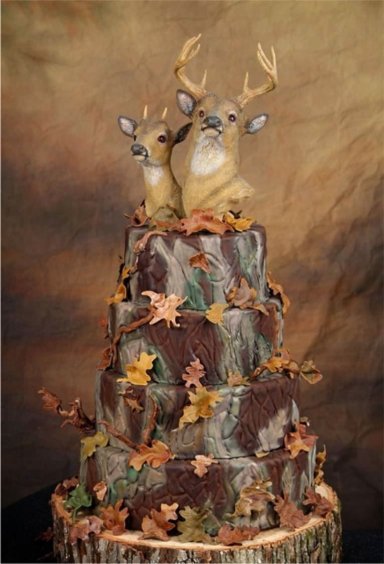 Why you never let the guy design the wedding cake